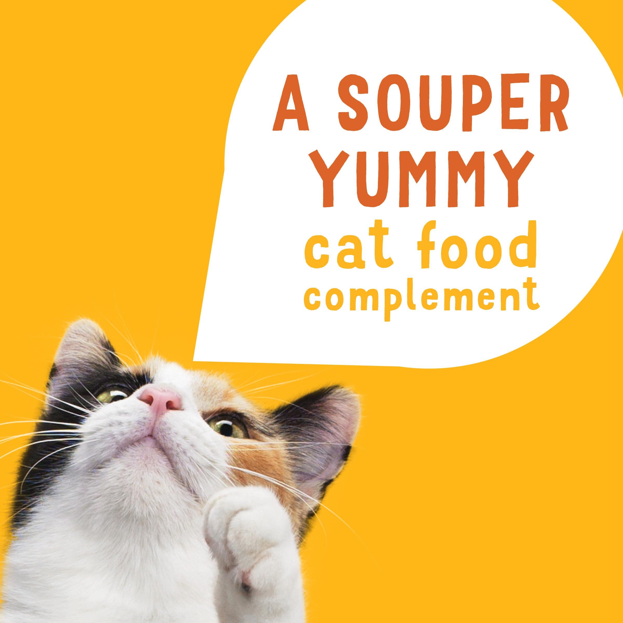 Friskies Purina Grain Free Wet Cat Food Lickable Cat Treats Variety Pack, Lil' Soups With Salmon, Tuna or Shrimp - (Pack of 30) 1.2 oz. Cups - Image 7