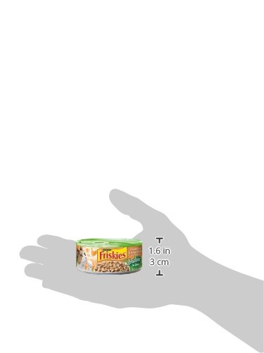 Purina Friskies Indoor Cat Food Chunky Chicken and Turkey Casserole With Garden Greens in Gravy 24/5.5 Oz - (Pack of 24) 5.5 Oz. Cans - Image 3