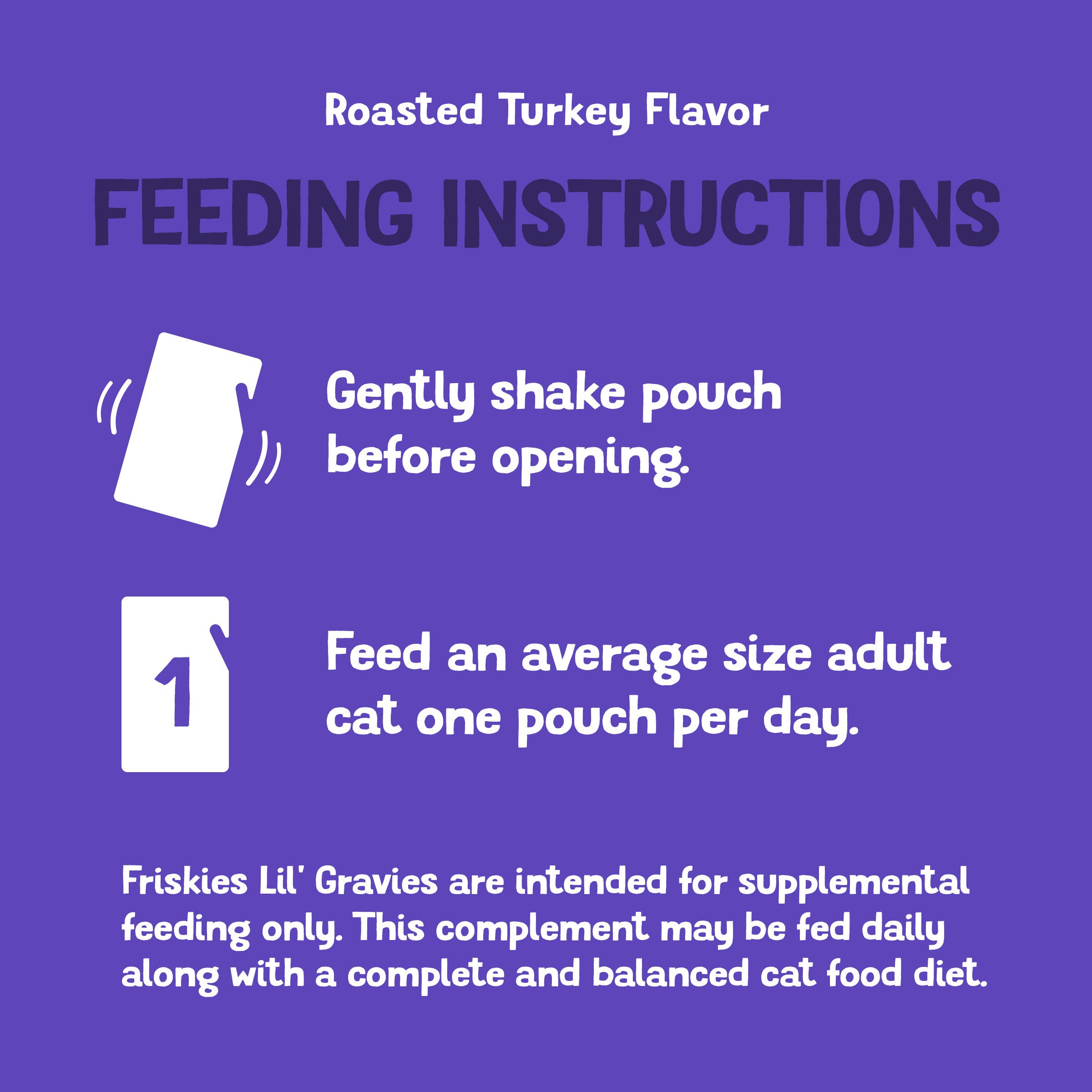 Purina Friskies Lil' Gravies Roasted Turkey Flavor Cat Food Lickable Cat Treats - (Pack of 16) 1.55 oz. Pouches - Image 11