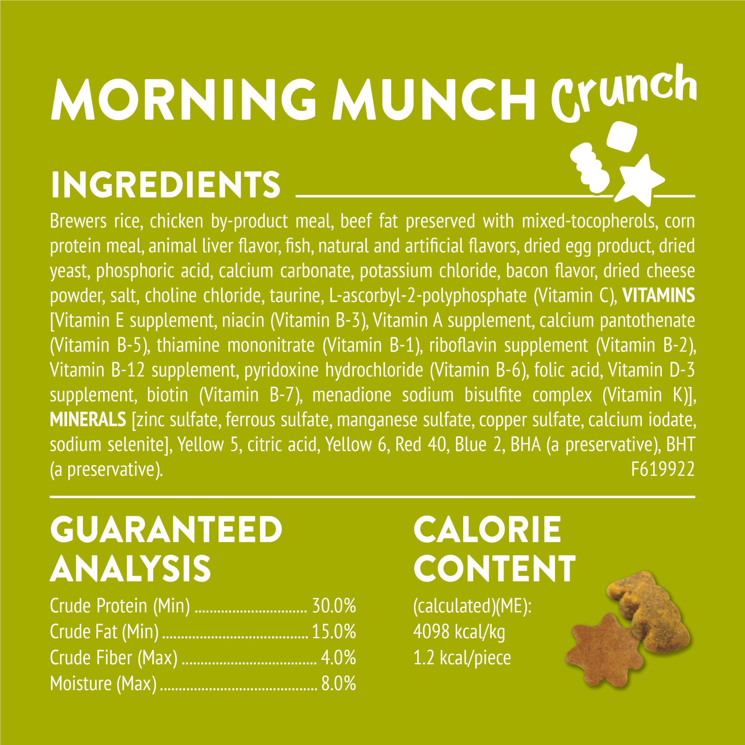 Purina Friskies Party Mix Morning Munch Crunch Egg, Bacon and Cheese Flavors Cat Treats - 30 oz Canister - Image 6