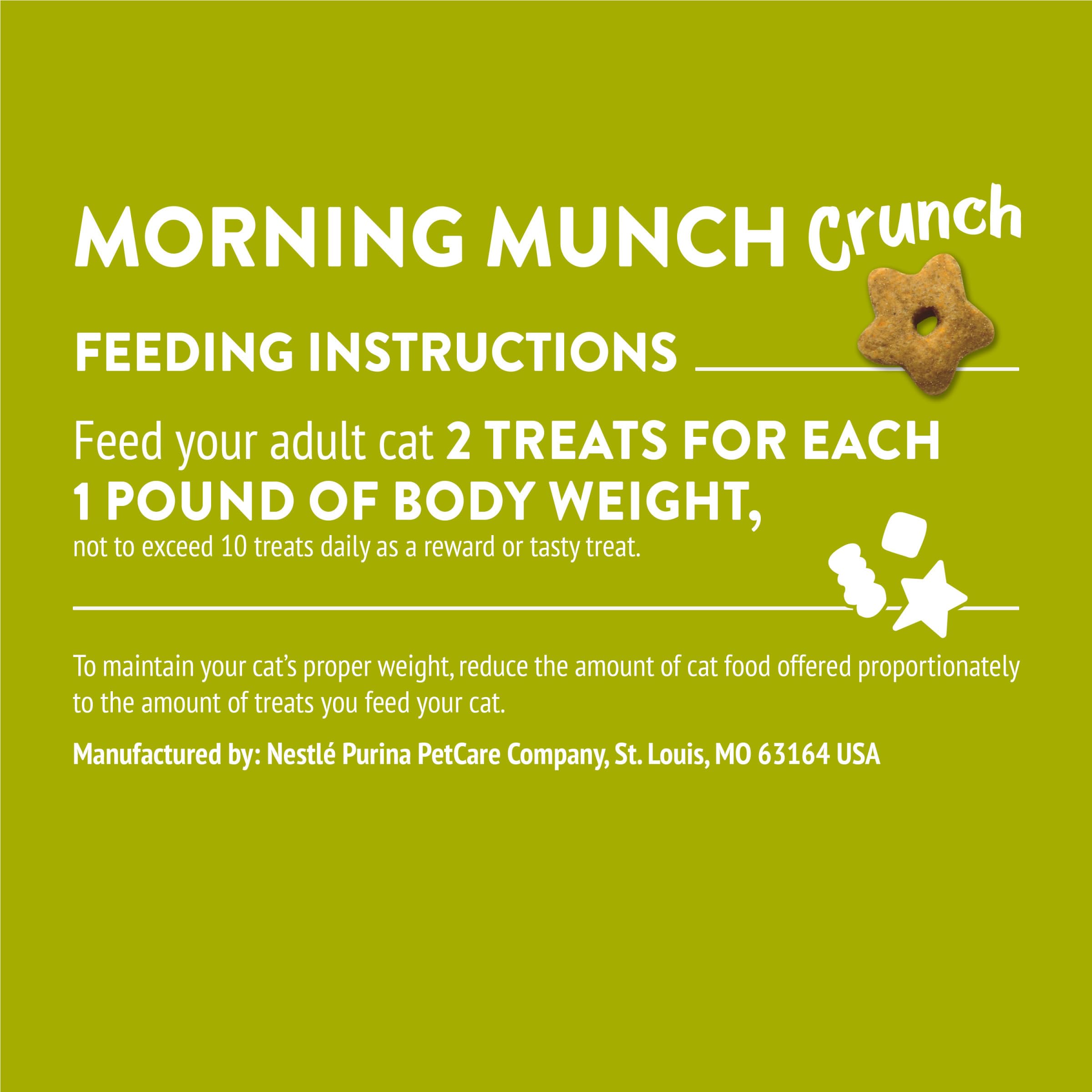 Purina Friskies Party Mix Morning Munch Crunch Egg, Bacon and Cheese Flavors Cat Treats - 30 oz Canister - Image 7