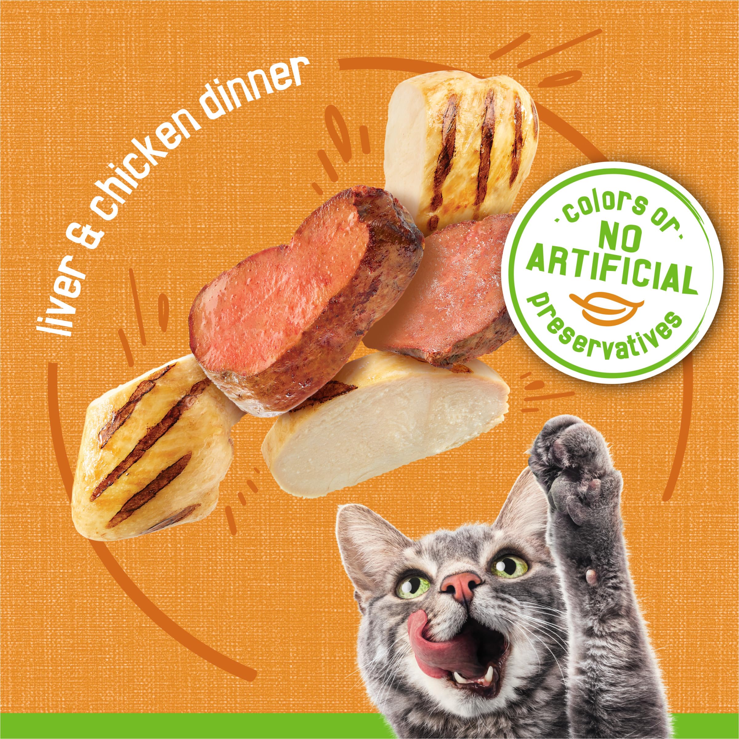 Purina Friskies Wet Cat Food Pate, Liver and Chicken Dinner - (Pack of 24) 5.5 oz. Cans - Image 4
